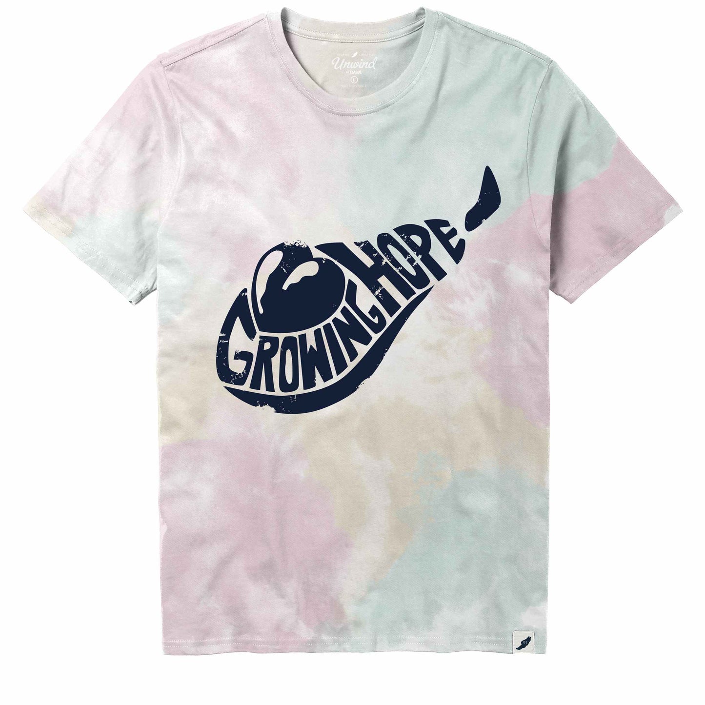 Growing Hope Short Sleeve Tie Dye Short Sleeve Tee
