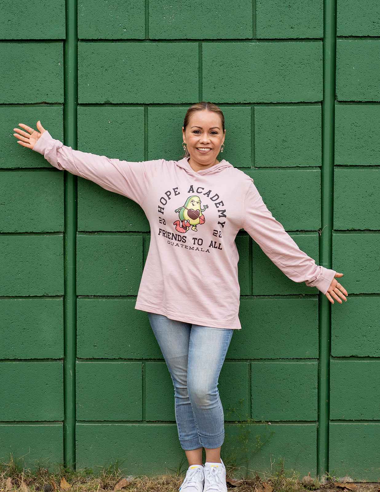 Hope Academy Tumble Long Sleeve Hood