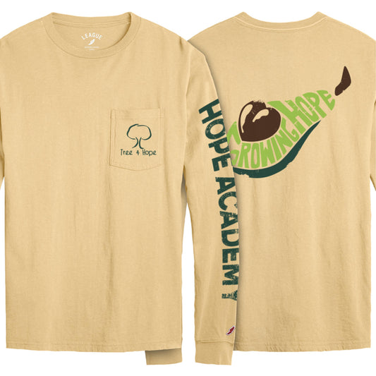 Hope Academy Long Sleeve Pocket Tee