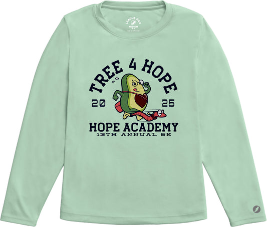 Tree 4 Hope 2025 5K Sundial UV Long Sleeve Youth Crew